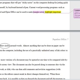 Writing Examples: Argumentative Paper - Paperless Office